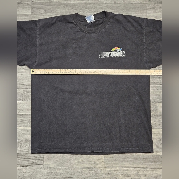 Vintage 90s Lightning Daytona International Speedway Nascar Racing T-Shirt XL - Picture 6 of 7